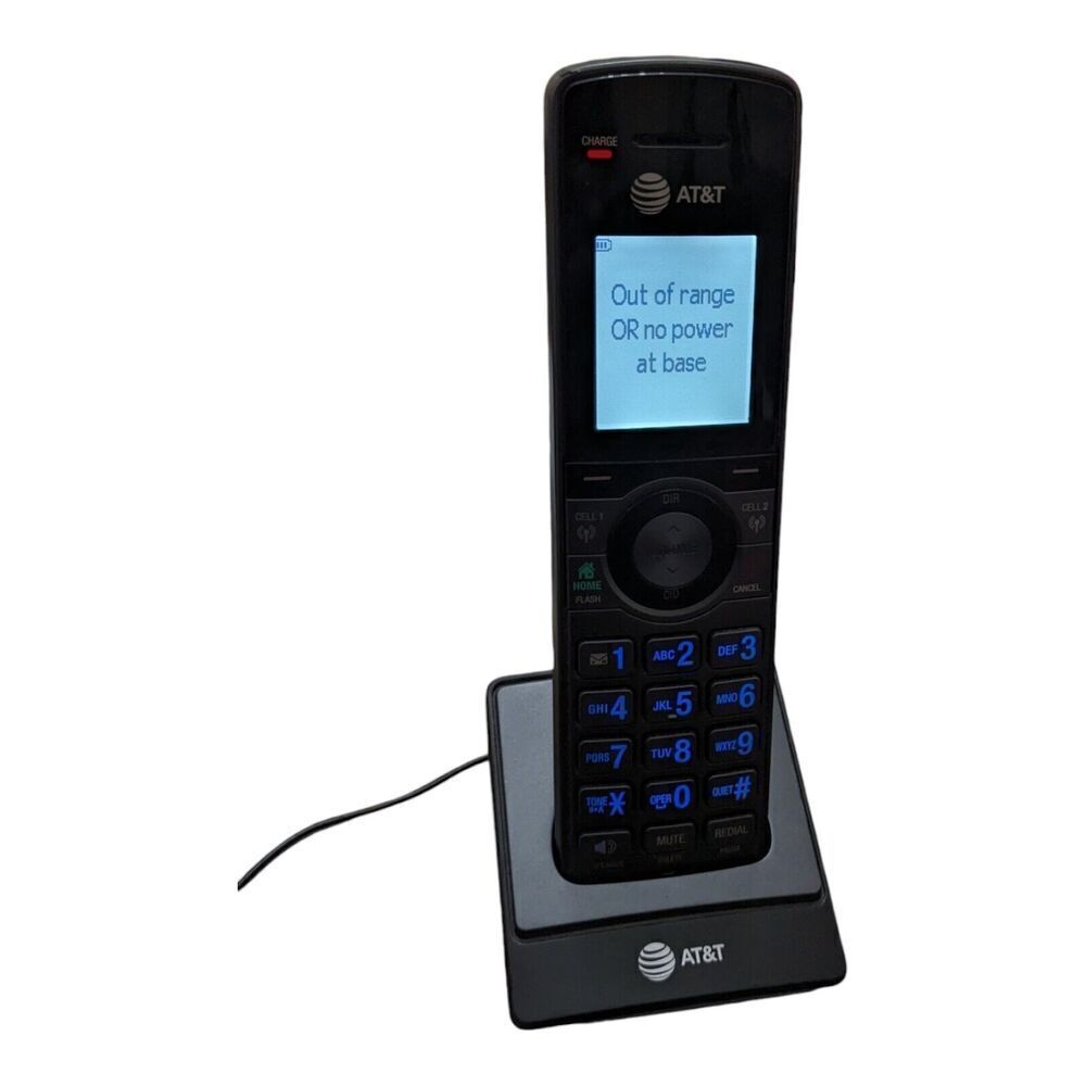 AT&T #CLP99387 Cordless Handset With Charging dock‎ Tested Works